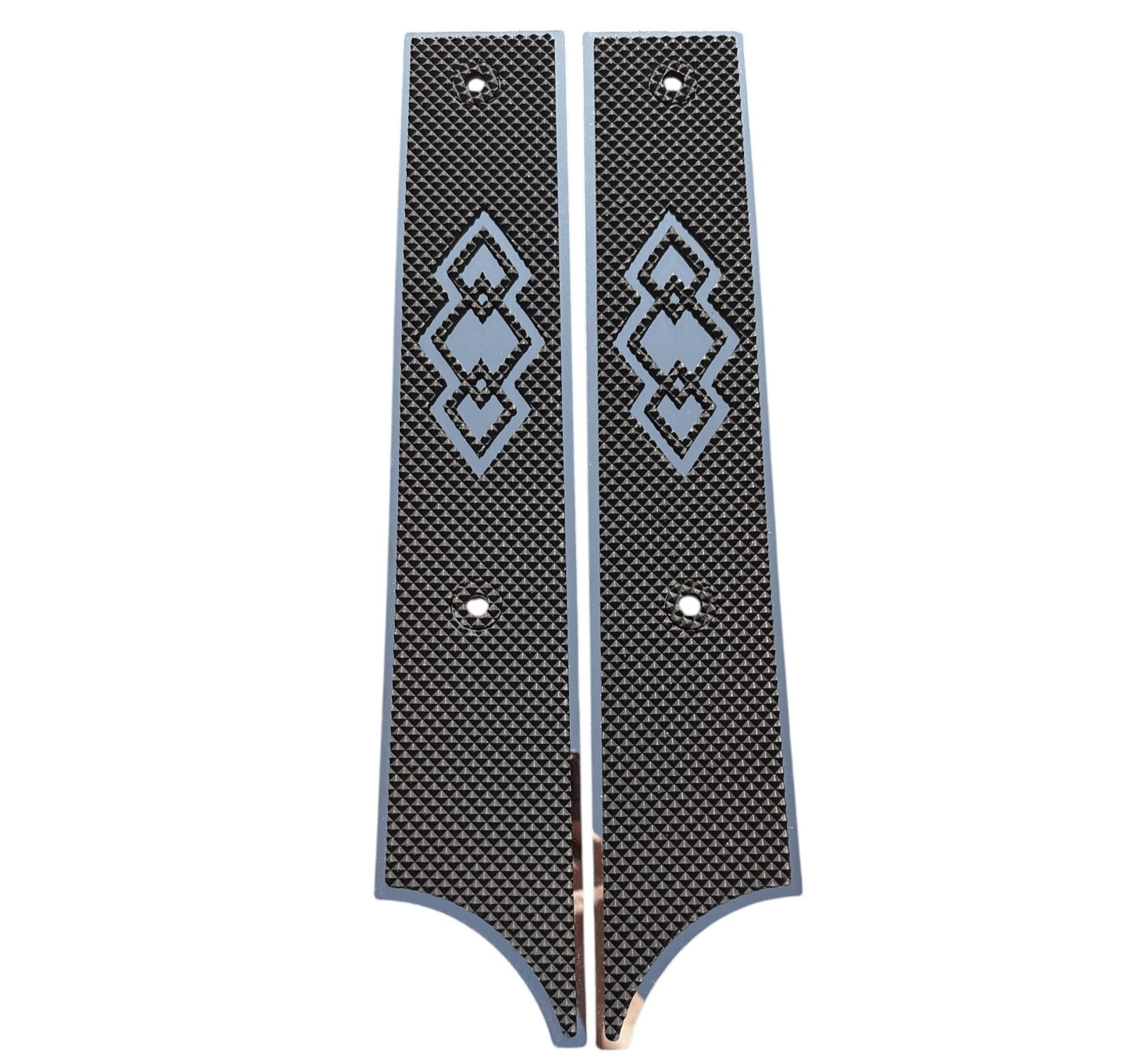 Stainless Steel Golf Cart Step Plates | EZGO RXV Diamond