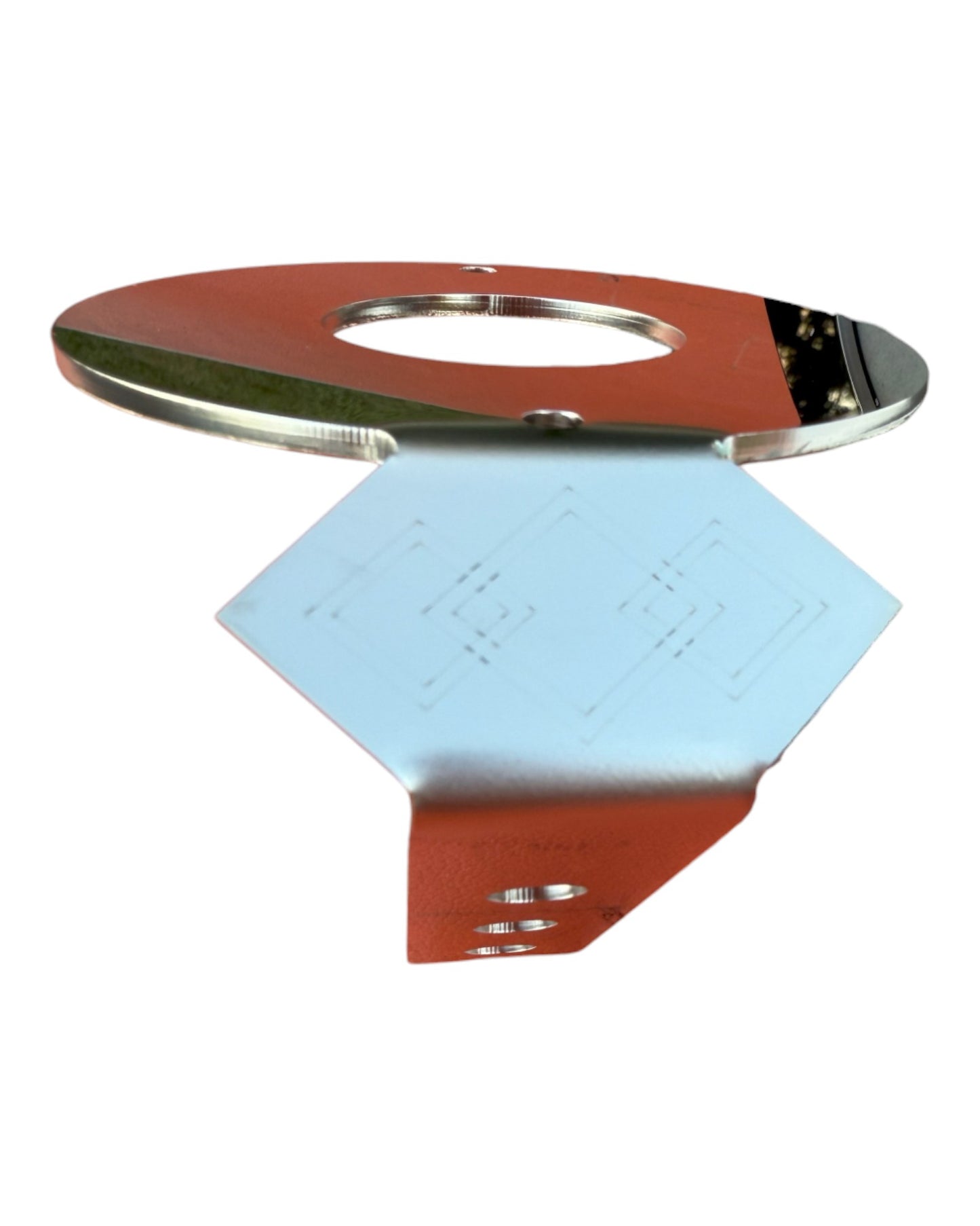 Angled Mirror Watermelon Light Bracket