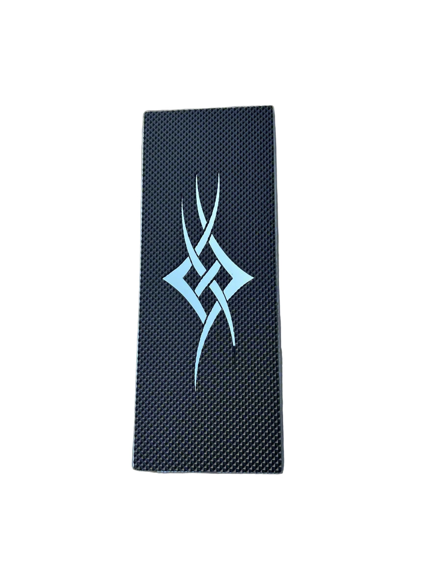 Custom Stainless Step Plates | Tribal Design | Semi Trucks