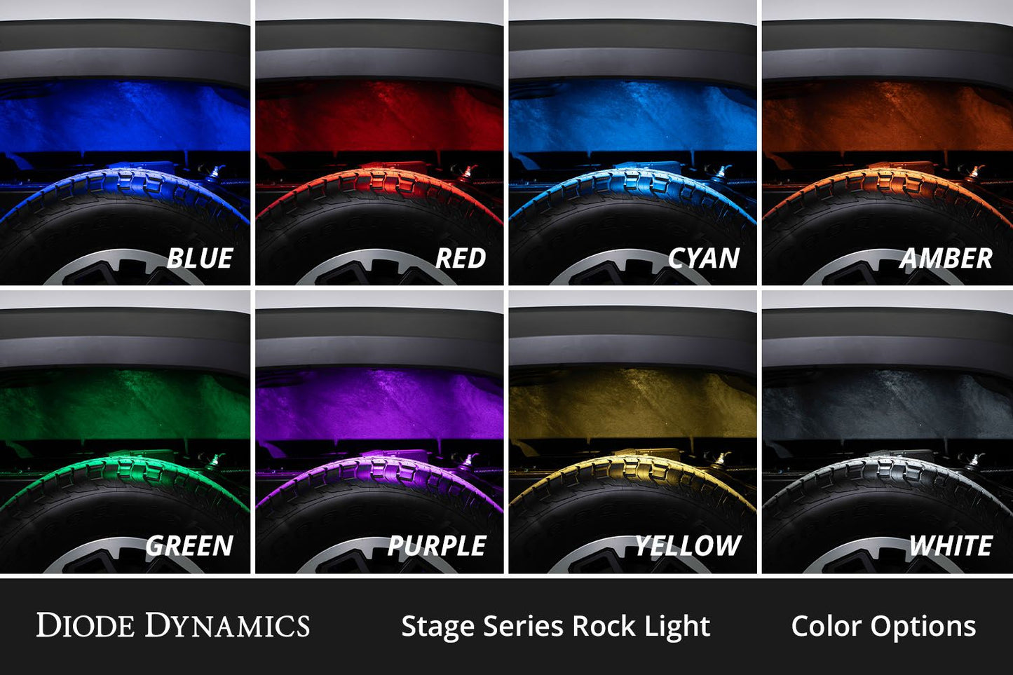 Diode Dynamics RGBW LED Rock Light (Single)