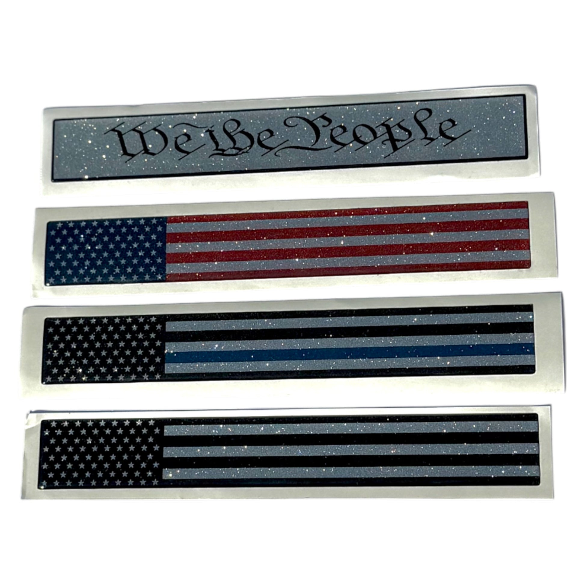 Blue Mirror License Plate Frame sticker
