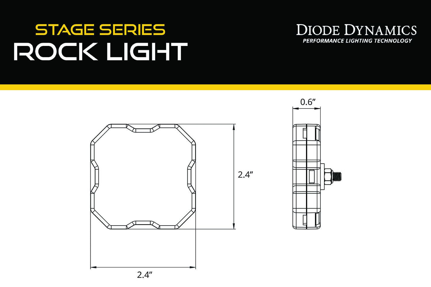 Diode Dynamics RGBW LED Rock Light (Single)