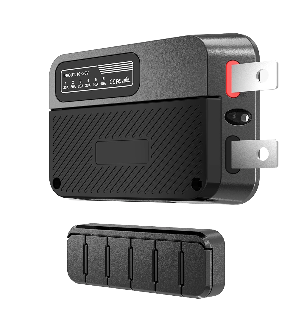 Alpha Six Switch – 6‑Gang Wireless Accessory Control Panel – Whiplash ...
