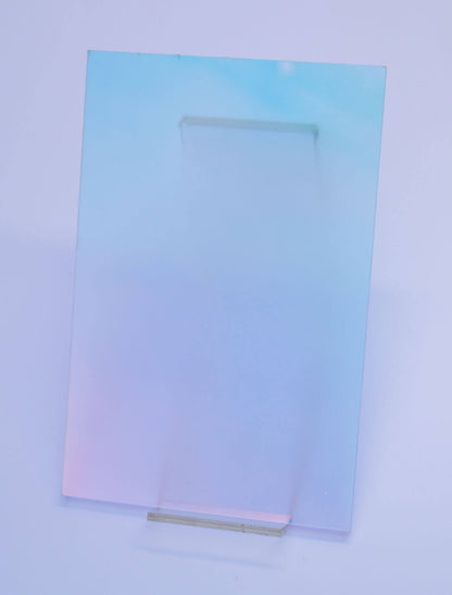 Blue Mystic Diamond License Plate Frame | For Semi, Truck, Car, Trailer