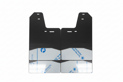 Ford F-150 Mud Flaps | Mirrored Stainless | 3”- 6” Heights
