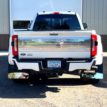 Ford F350 Dually Mud Flaps | Mirrored Stainless