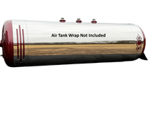 Peterbilt 2.5" Air Tank Straps | Pair | Stainless Steel | Lines Design