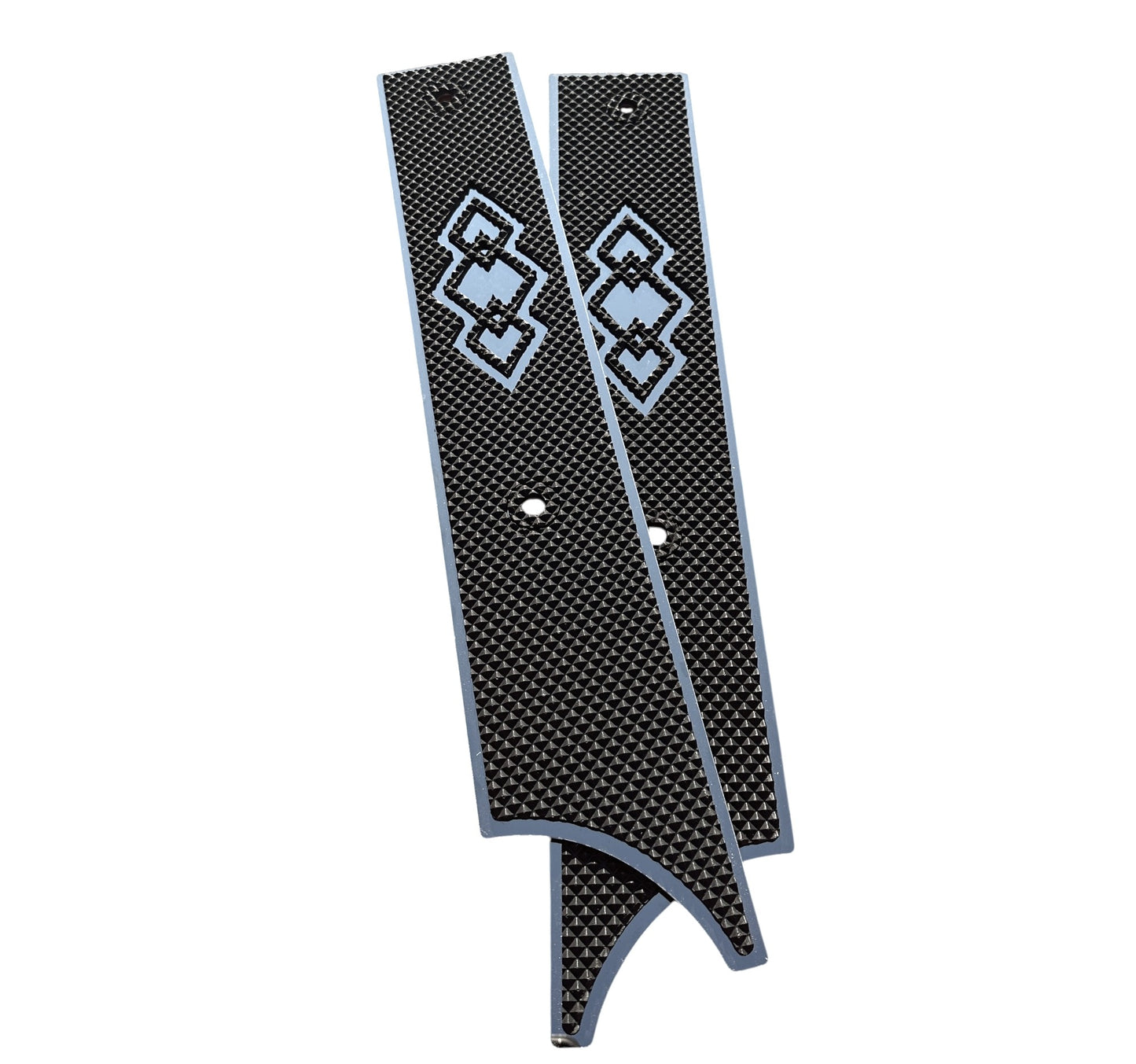 Stainless Steel Golf Cart Step Plates | EZGO RXV Diamond