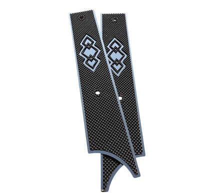 Stainless Steel Golf Cart Step Plates | EZGO RXV Diamond