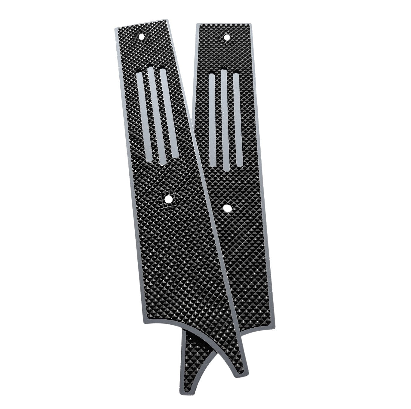 Stainless Steel Golf Cart Step Plates | EZGO RXV Line Design