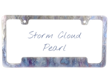 Storm Cloud Pearl License Plate Frame | For Semi, Truck, Car, Trailer