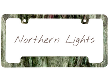 Northern Lights License Plate Frame | For Semi, Truck, Car, Trailer