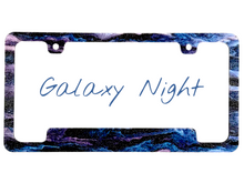 Galaxy Night License Plate Frame | For Semi, Truck, Car, Trailer