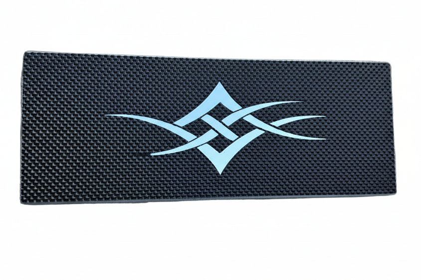 Custom Stainless Step Plate Universal Set | Tribal Design | 6″ x 16″ Semi Truck Step Plate