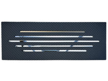 Custom Stainless Step Plate Pair | Straight Line Design | 6" x 16" | Semi Truck