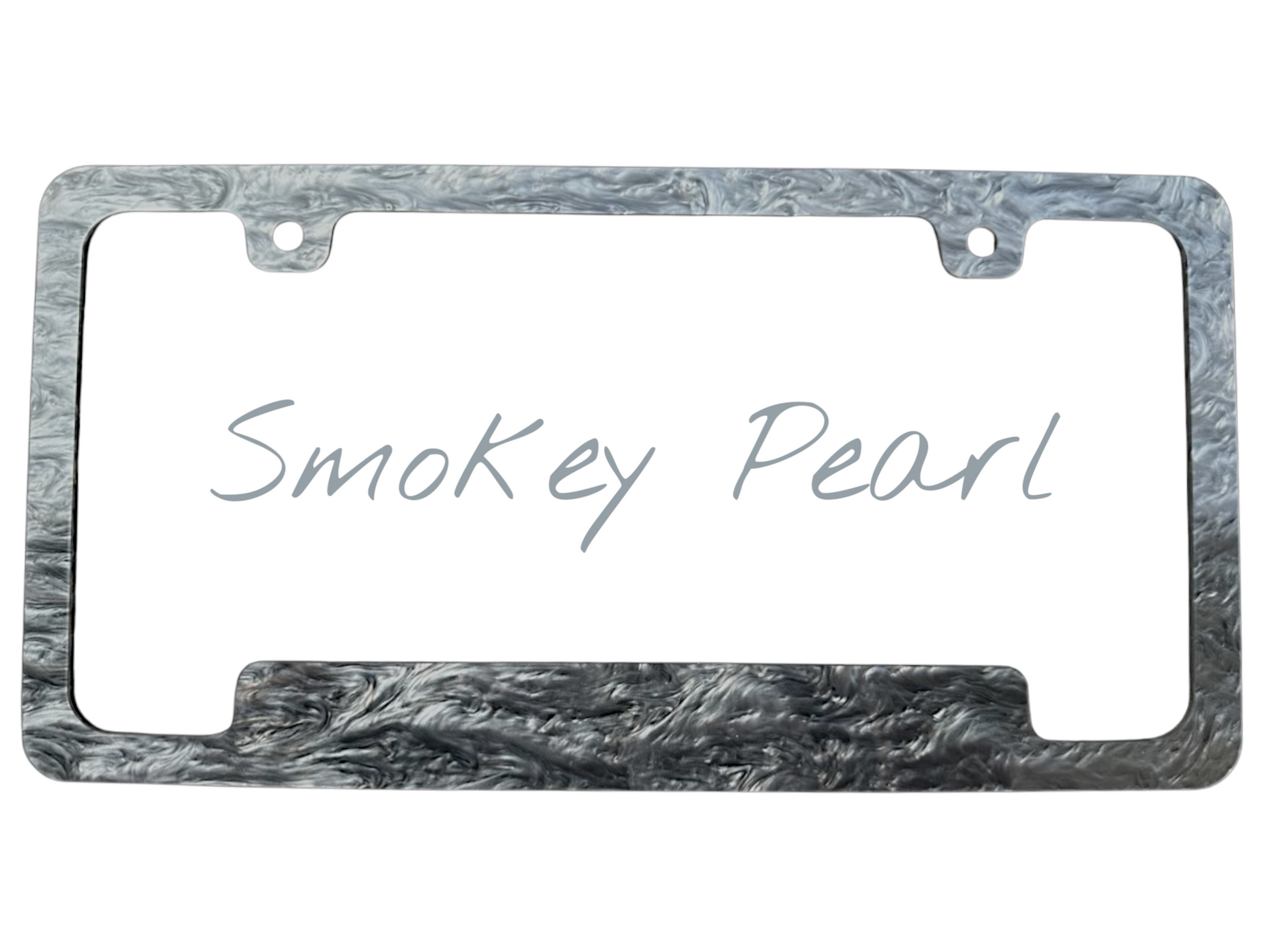 Smokey Pearl License Plate Frame
