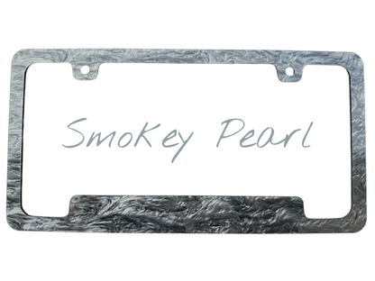 Smokey Pearl License Plate Frame