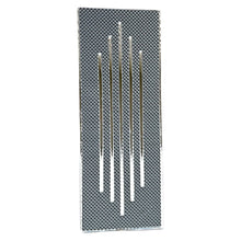Custom Stainless Steel Step Plates | Domed Set | Five Line Design