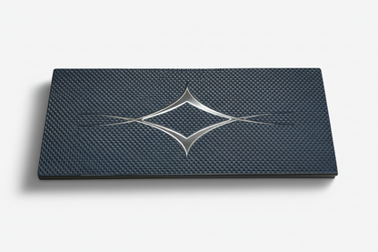 Custom Step Plate Universal Set | Tribal Diamond Design | 6″ x 16″ Semi Truck Step Plate