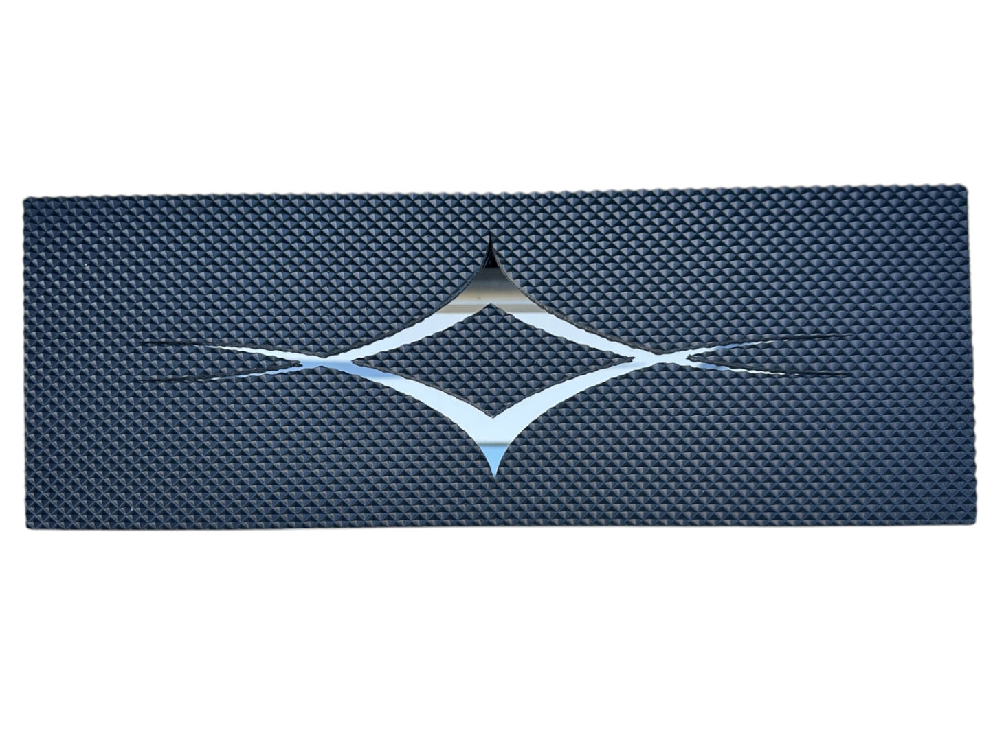 Custom Step Plate Universal Set | Tribal Diamond Design | 6″ x 16″ Semi Truck Step Plate