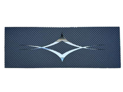 Custom Step Plate Universal Set | Tribal Diamond Design | 6″ x 16″ Semi Truck Step Plate