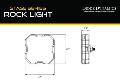 Diode Dynamics RGBW LED Rock Light (Single)